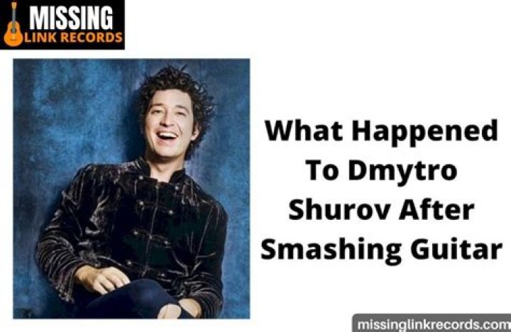 What Happened To Dmytro Shurov After Smashing Guitar? Is The X-Factor Judge Fired After The Issue?